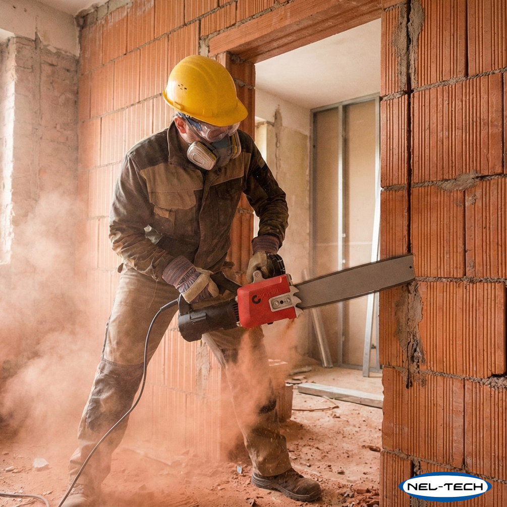 Precyzyjne Cięcie Ścian i Betonu: Poznaj Profesjonalne Piły Łańcuchowe CARDI