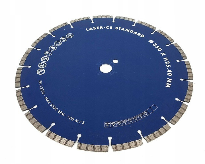 Tarcza diamentowa od betonu Carat 350x25,4 mm CS35040010