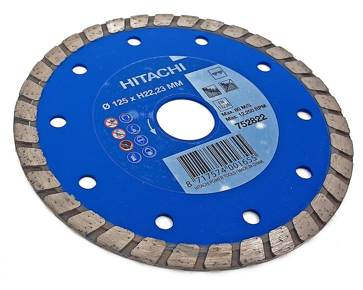 Tarcza tnąca diamentowa Hitachi 125x22 752822