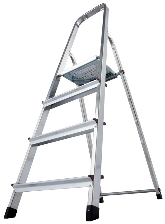 Drabina domowa CORDA alu 4 stopnie