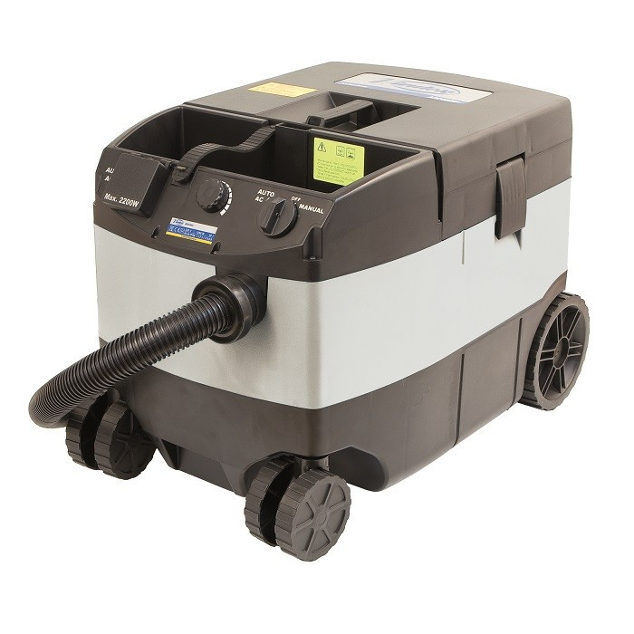 ASC682 Odkurzacz przemysłowy 1200W poj. 25l do pracy na sucho i mokro, automatyczne otrzepywanie filtra