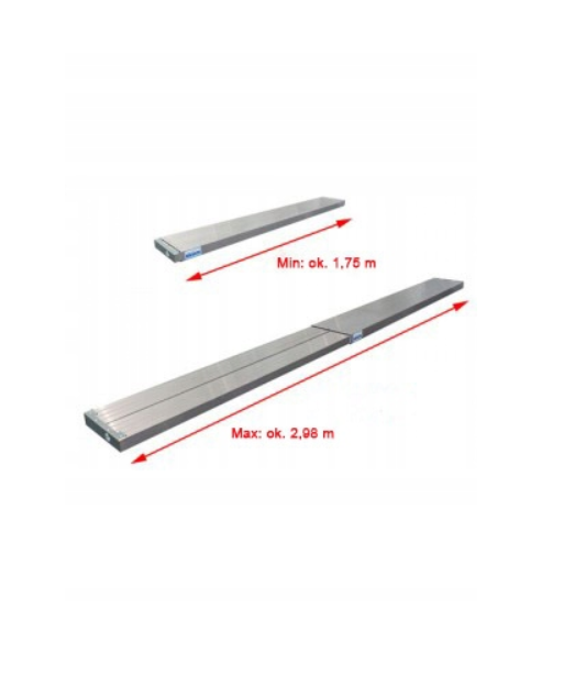 Teleskopowa platforma robocza TeleBoard - 1.75 m