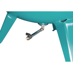 Stacjonarna pionowa sprężarka tłokowa dla rzemieślników z napędem pasowym