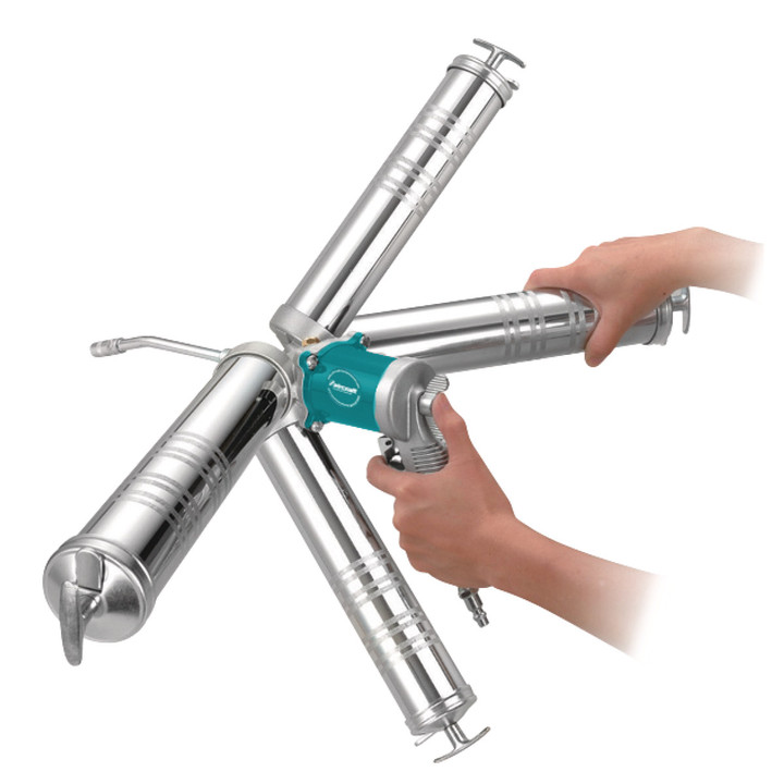 Zestaw pistoletów do smaru w wersji automatycznej