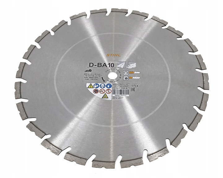 Tarcza Diamentowa Stihl DA-B10 400x20mm do Asfaltu i Betonu