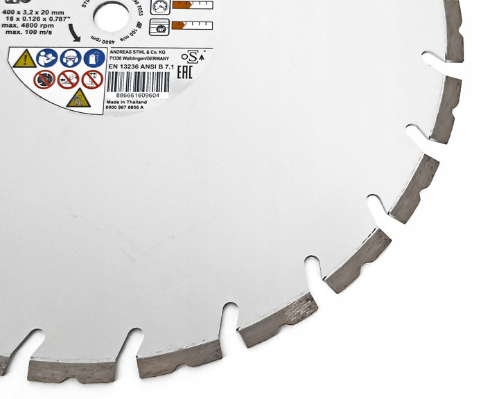 Tarcza diamentowa do betonu Stihl D-B10 400 TS 800