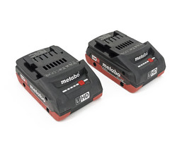 Zestaw akumulatory i ładowarka Metabo 18 V 4,0 Ah
