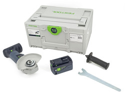 Akumulatorowa szlifierka kątowa AGC 18-125 Li EB-Basic + Akumulator