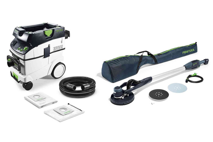 Zestaw Szlifierki Przegubowej Festool PLANEX LHS-E 225 z Odkurzaczem CTL 36