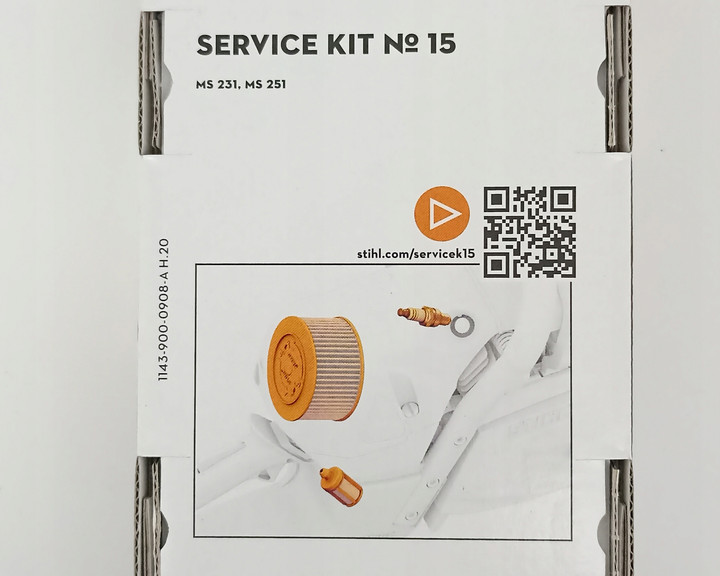Zestaw serwisowy STIHL świeca filtr MS 231 MS 251