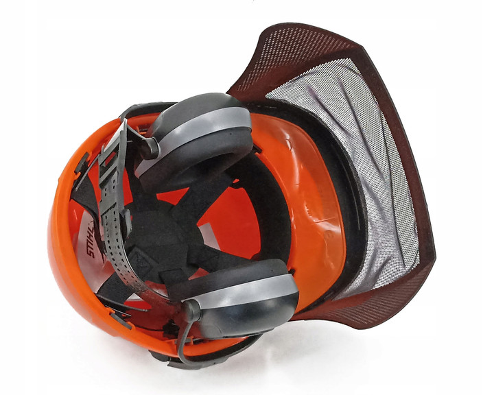 Kask Ochronny Stihl FUNCTION BASIC – Zestaw z Nausznikami i Osłoną Twarzy
