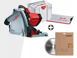 Pilarko-zagłębiarka Mafell MT 55 cc Fan-Pack z Szyną F160 + druga tarcza