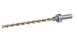 Wiertło dwustopniowe długie z powłoką azotku tytanu