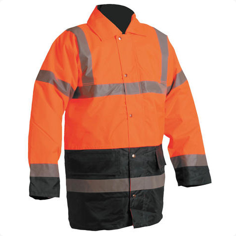 OCIEPLANA WODOODPORNA KURTKA HI-VIS SEFTON CERVA L