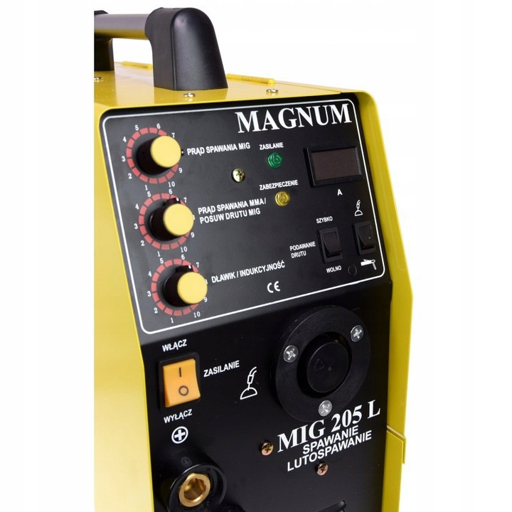 Półautomat spawalniczy Magnum MIG 205L LCD z lutospawaniem (200A/230V)