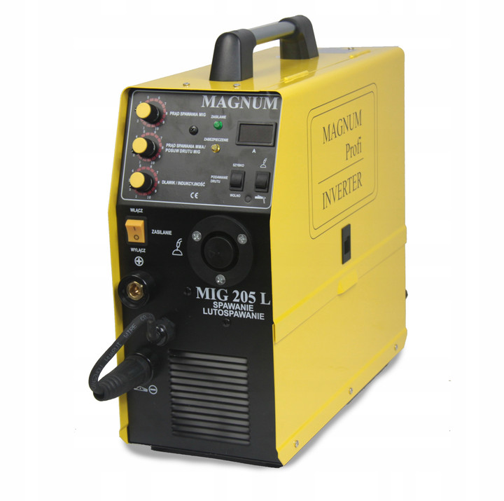 Półautomat spawalniczy Magnum MIG 205L LCD z lutospawaniem (200A/230V)
