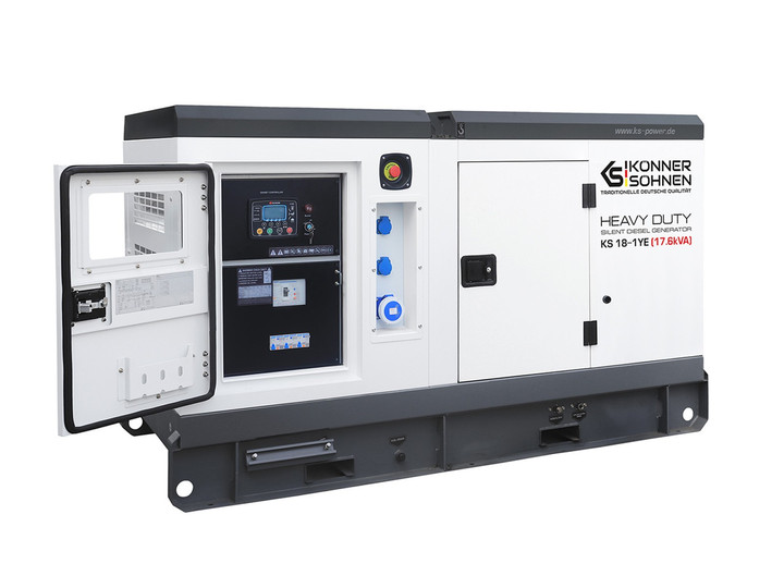 Agregat jednofazowy z silnikiem diesla KS 18-1YE