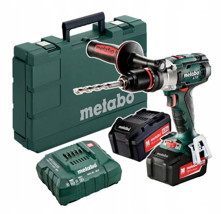 Wiertarko-wkrętarka Udarowa Metabo BS 18 LTX Impuls (Zestaw 2x 4.0Ah)