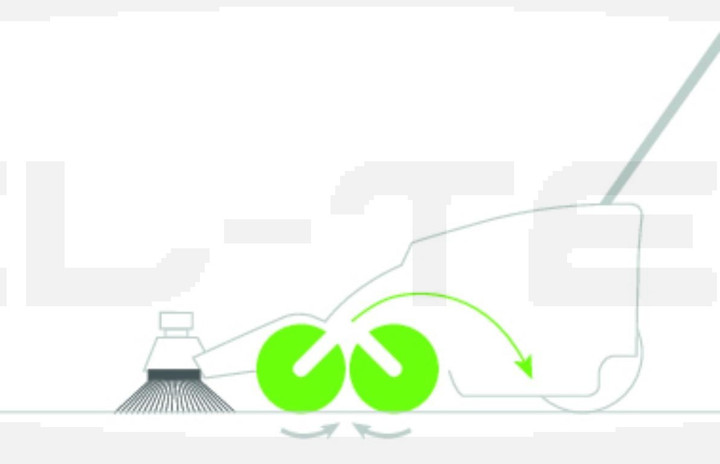 HKM 800 - Zamiatarka ręczna