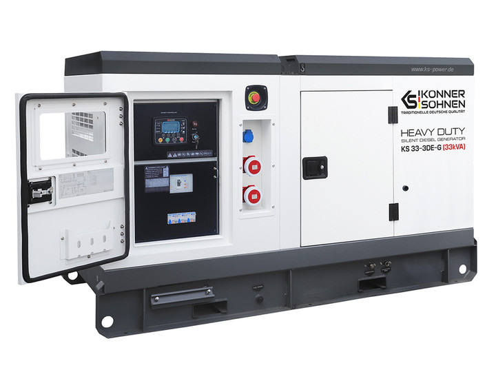 Agregat trójfazowy z silnikiem diesla KS 33-3DE-G