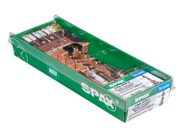 Wiertło dwustopniowe długie z powłoką azotku tytanu