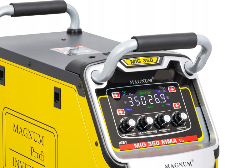 Spawarka Migomat MAGNUM 350 4X4 400V 350A MMA V2