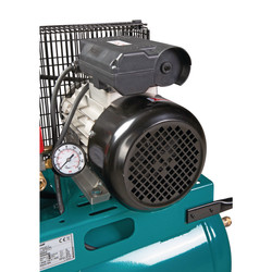 Mobilna sprężarka tłokowa z napędem pasowym