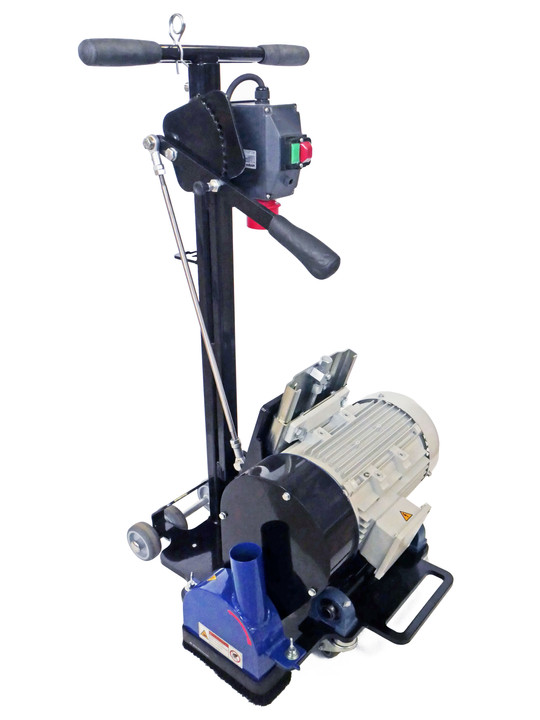 Frezarka do rury podłogowej HE-120 400V 4,0kW manualna