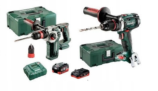 Wiertarko-wkrętarka Udarowa Metabo BS 18 LTX Impuls (Zestaw 2x 4.0Ah)