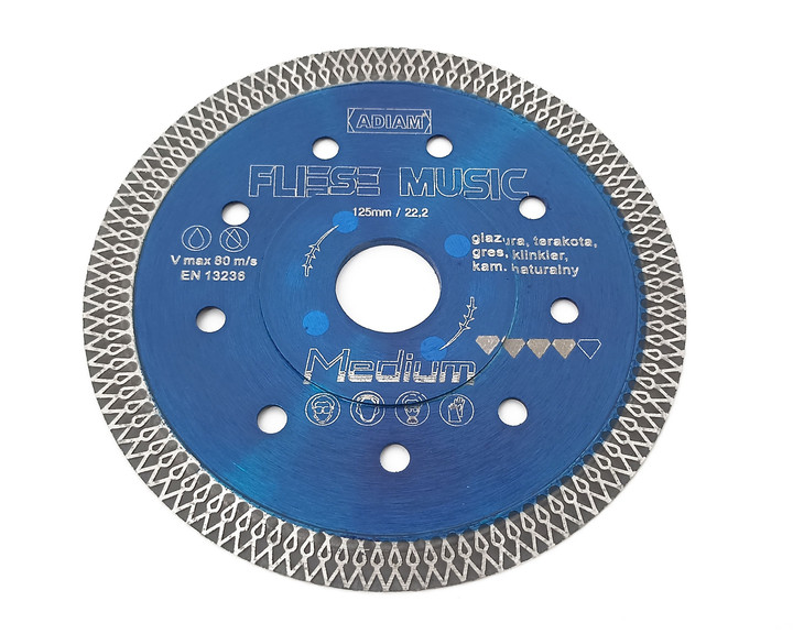 Tarcza diamentowa ADIAM FLISE MUSIC 125