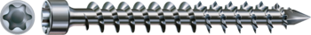 WKRĘT KONSTRUKCYJNY, ŚR. 8,0 MM, GŁÓWKA CYLINDRYCZNA, GNIAZDO T-STAR PLUS TX 40, GWINT PEŁNY, SZPIC CUT, POWŁOKA ANTYKOROZYJNA WIROX, 50 SZTUK