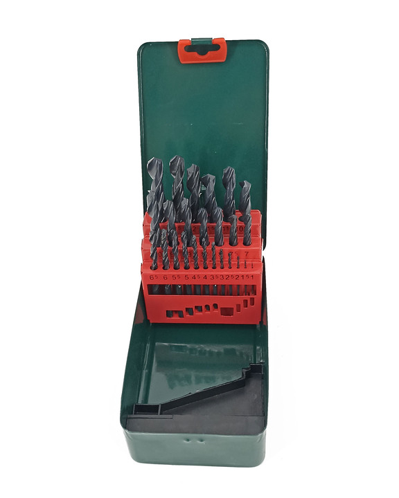 Zestaw wierteł do metalu Metabo 1-13 mm 25 sztuk