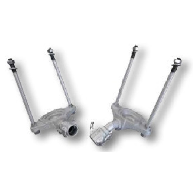 Jarzmo pompy do typu D i R z gniazdem złączki klamrowej 25 (Kaleta-5, Kaleta-4 do wyboru)