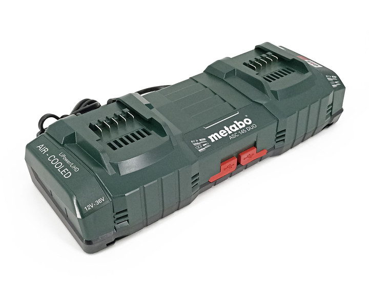 Podwójna ładowarka Metabo ASC 145 DUO 627495000