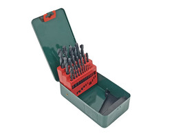 Zestaw wierteł do metalu Metabo 1-13 mm 25 sztuk