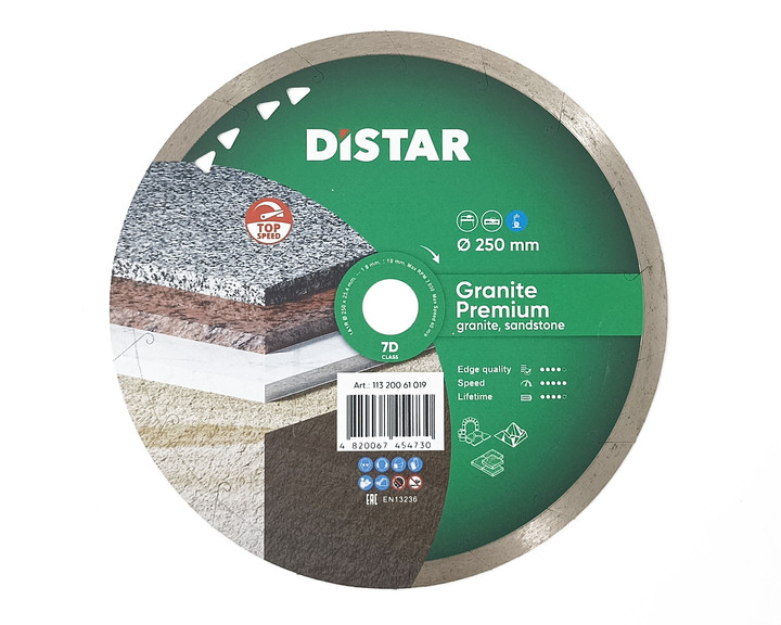 Tarcza tnąca Distar Granite Premium 250 mm