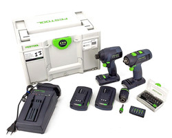 Akumulatorowa zakrętarka udarowa TID 18 C 3.1-Set T18 P21