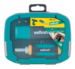 Adapter kątowy do wkrętarki Wolfcraft 1001000 8 elementów