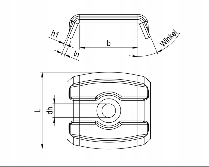 Kaloty do blach trapezowych Reisser W36/40 Biały RAL 9002 100 sztuk