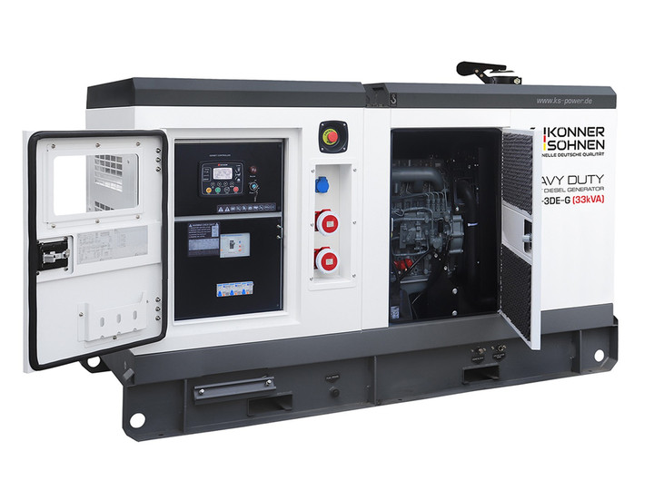 Agregat trójfazowy z silnikiem diesla KS 33-3DE-G
