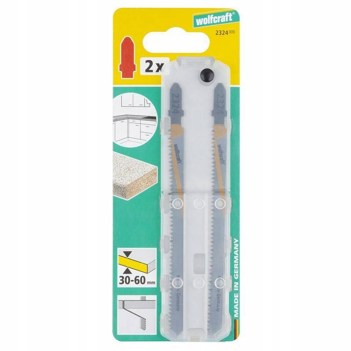 Brzeszczoty T do blatów kuchennych WOLFCRAFT 2szt