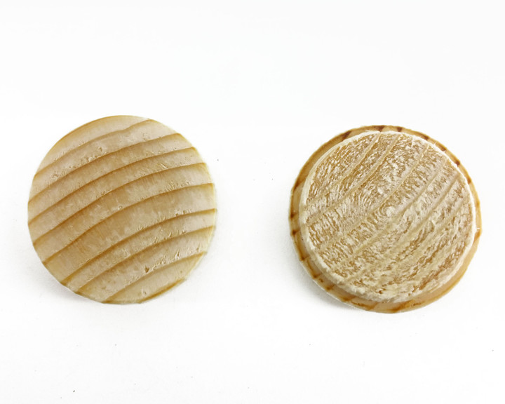 Zaślepka do schodów, świerk ∅25 mm, 100 sztuk