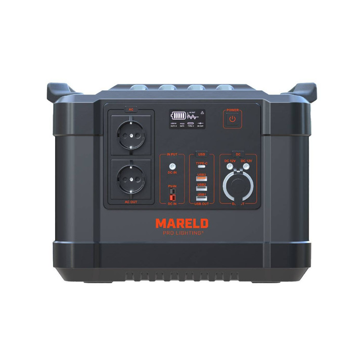 Mareld Powerstation 1000W Przenośna Stacja Zasilania 300Ah