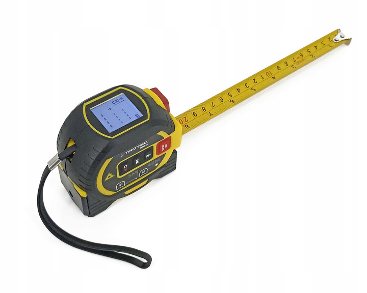 Miara Zwijana Trotec 3w1 (5m, Dalmierz 40m, Laser Krzyżowy)