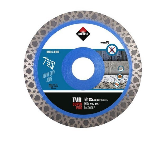 Tarcza diamentowa TURBO VIPER-TVR 125 do cięcia twardych materiałów