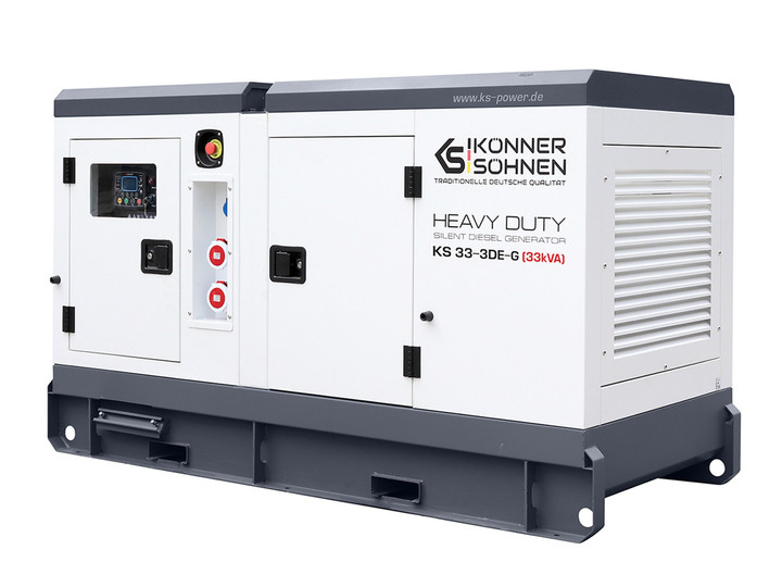 Agregat trójfazowy z silnikiem diesla KS 33-3DE-G