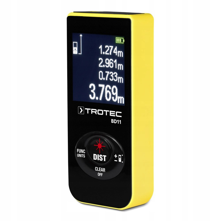 Mini Dalmierz Laserowy Trotec BD11 (30m, USB)
