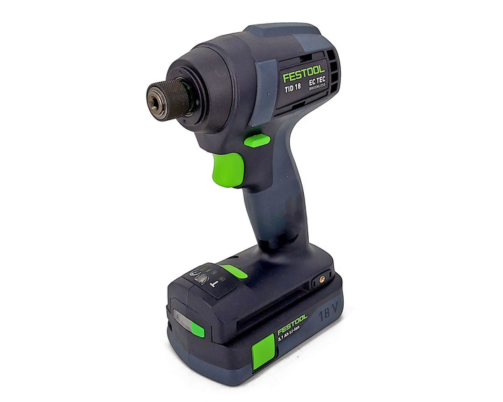 Akumulatorowa zakrętarka udarowa TID 18 C 3.1-Set T18 P21