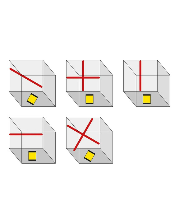 Laser krzyżowy ze statywem Trotec BD5A
