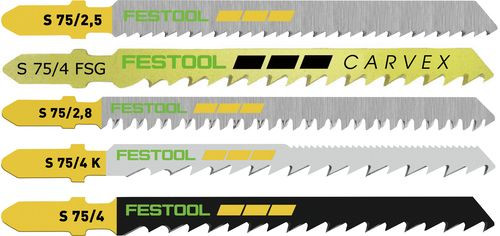 Zestaw Brzeszczotów do Drewna Festool STS-Sort/25 W (25 szt.)